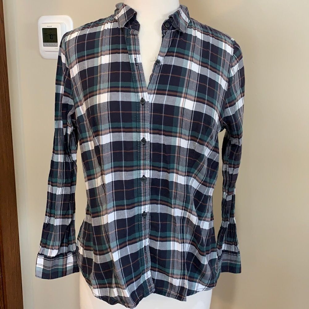 The Limited plaid shirt, Large